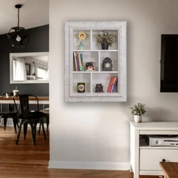 Inspiration wall decor | Decorative Book Shelves