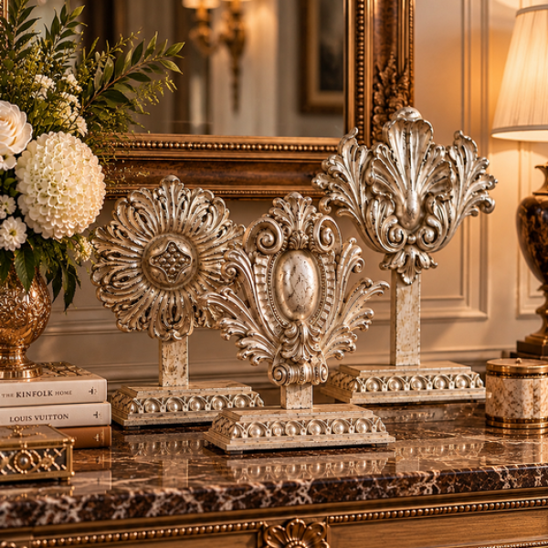 Opulent Antique Console Vignette_2